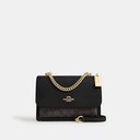 [COACH-CV978-IMXAQ] Coach Klare Crossbody Bag in Signature Canvas — Walnut/Black